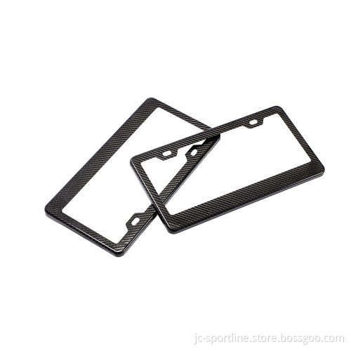 Custom Logo Universal Dry Carbon Fiber License Plate Frame for BMW M Series G8x